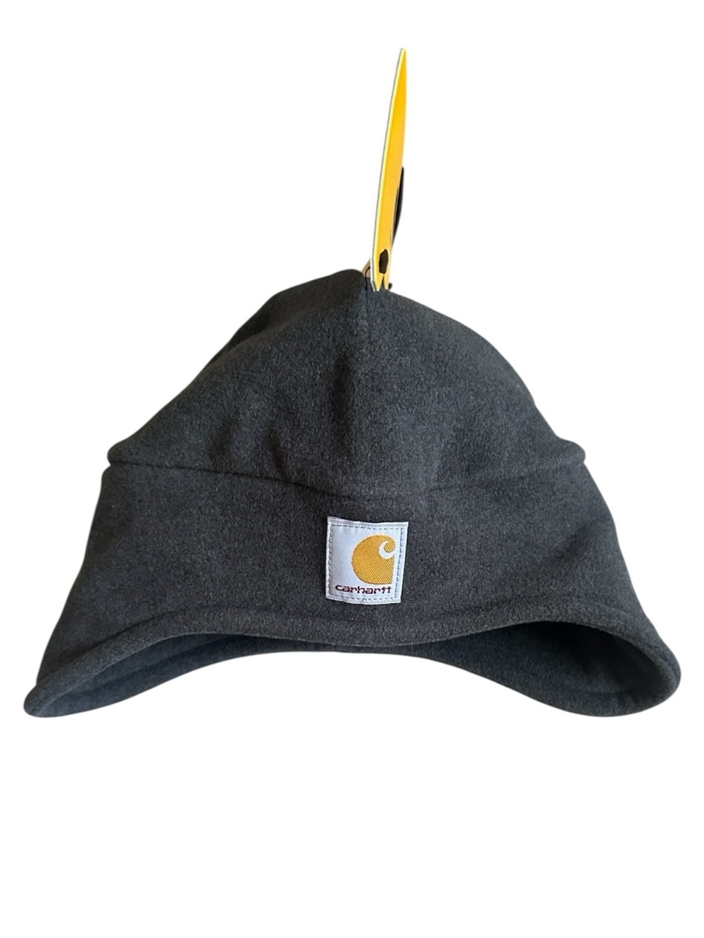 Carhartt Fleece 2-in-1 Hat Face Mask Beanie Charcoal NWT One Size